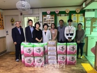 광주광역시교육연구정보원 직원... 사회복지시설 위문 방문