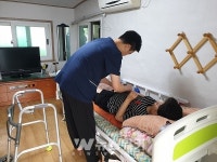 함평군보건소, 한의약 장애인 방문건강관리... 호응 속 마무리