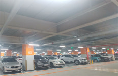 이마트 트레이더스 부천점 주차장에서 코 찌르는 자동차 매연…가기 싫어요