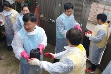 꼬리를 무는 광주 광산구 신가동...연탄 나눔