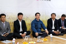 김영록 전남지사, 생명 살아 숨쉬는 구례서 심야 대화