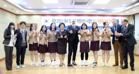 프랑스 하원의원 5명·프랑스 대사, 광주 대광여고 방문