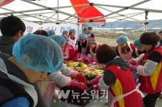 영광우체국, 따뜻한 겨울나기 봉사활동 펼쳐