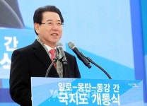 [포토] 김영록 지사, 무안 남악과 나주 동강 간 국가지원지방도 49호선 개통식 참석