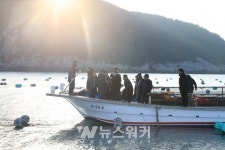 신우철 완도군수, 소안 김 양식장 방문 어업인 애로사항 청취