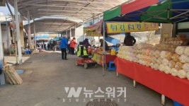 함평군, 월야 5일 시장에 비가림막 설치 이용객 편의↑