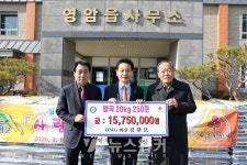 영암군 민속씨름단 후원회장 김한모 HMG대표, 정월 대보름 맞아 훈훈한 감동 전달