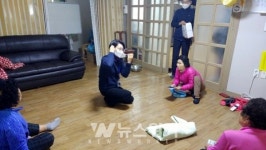 화순 능주면, 다중시설 일제 방역...신종코로나 선제 대응