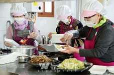 강진군 옴천면, 결식 우려 가정 도시락 배달