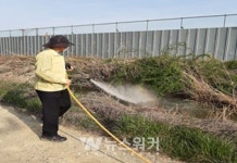 여수시 묘도동주민센터, 민원실 가림막 설치 및 해충 방역