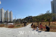 나주시, 남평 강변도시에 녹색 쌈지숲 조성 … 주민 일상을 푸르게