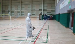 [포토] 곡성군, 철저한 방역 하에 체육시설 재개방