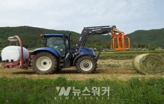 강진군, 40개 조사료경영체 수확 총력 기울여