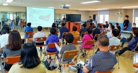 북구, 용봉로 보행환경 개선사업 기본구상 주민설명회 개최