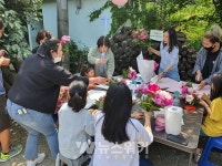 진도 작약꽃밭에서 힐링 팜파티 열려