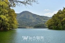 장성호 수변길 제2출렁다리... 6월 1일 개통