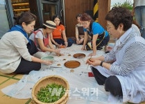 [포토] 보성에서 즐기는 향긋한 차만들기 체험