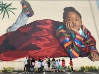 장천동 순천종합버스터미널, 그래피티로 활력 불어 넣어