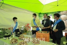 김철우 보성군수, 광주시민과 함께하는 직거래장터 참석