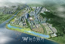전남개발공사,국내 최대 썬큰형 오룡지구 첫 공동주택 입주