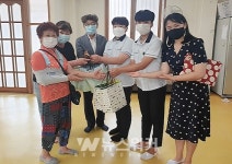 나주 성북동, 금성중학교 학생들 기특한 선행 눈길