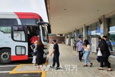 오늘부터(8월 3일) 광양버스터미널 시(市)에서 운영