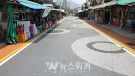 구례군, 5일시장 및 상설시장 주변 보행환경 개선