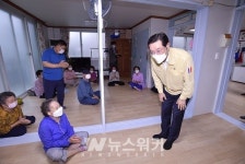 이용섭 시장, 경로당 방문 및 운영실태 점검