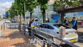 광주시, 택시 마스크 착용의무 위반자 강력 단속