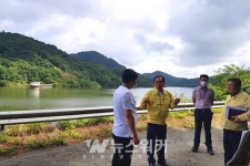 영광군, 재난대비 수원지 현장점검 실시