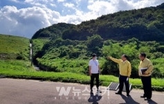 영광군, 재난대비 수원지 현장점검 실시