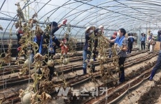 완도군, 전남 수해지역 복구 힘 보태다