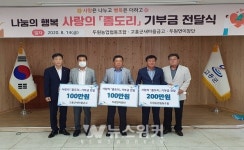 고흥군 두원면, 나눔의 행복 사랑의「좀도리」기부금 전달식