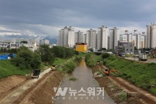 광산구, 수해 입은 풍영정천·황룡강 산책로 응급복구 마쳐
