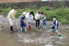 동구, 주민참여 소태천 도랑 살리기 정화활동