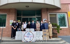 장세일 도의원, 풍성한 한가위 맞이 양로원 물품 전달