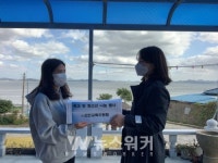 신안군 학교밖 청소년지원센터, 코로나19극복 물품전달