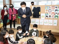 장석웅 전남도교육감, 돌봄교실 운영 현장 점검