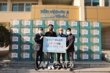 유노윤호, 고향 광주에 마스크 5만 장 기부