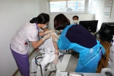 광양시, 코로나19 예방 접종 시작