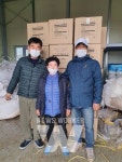 신안군 안좌면 향우 김영준 씨, 코로나19 예방마스크 13,500개 기증