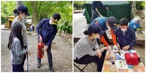 장흥군 유치자연휴양림, 야영장 화재 예방 총력