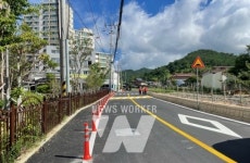 강진군, 서문안-CNS3차 아파트 간 도시계획도로 준공