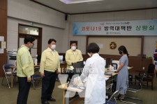 나주보건소, 격려 나선 나주시의회 의원들