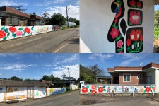 영암군 안풍마을, 고향을 담은 사계절 테마 벽화 눈길