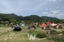 휴식에 힐링을 더하다…진도풍경오토캠핑장 언택트 명소 인기