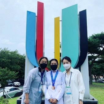 전남체고 김지인, 부산 출신으로 전남으로 유학... '금보다 값진 동'