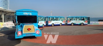 여수시, 오동도 동백열차... 15일부터 운행 재개