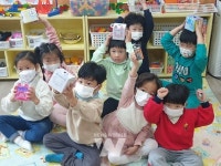  폐건전지 줄게, 새 건전지 다오  해제면, 어린이집 자원 재활용 교환사업 실시