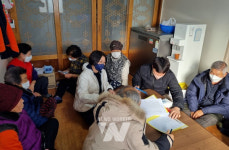 장흥 장동면, 일상회복 재난지원금 찾아가는 서비스 나서